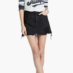Lucky Brand old favorite mini skirt black